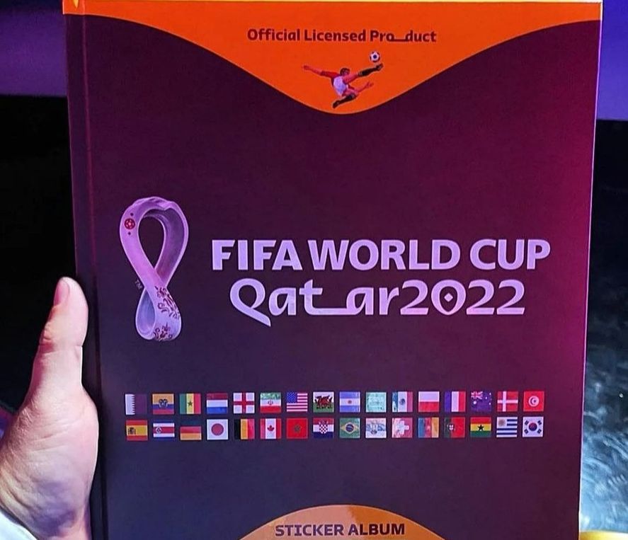 Álbum de tapas duras del Mundial de Qatar 2022