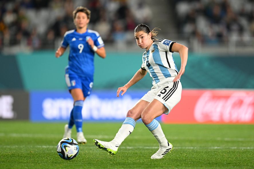 Aldana Cometti en acción por el Mundial Femenino 2023. Aldana Cometti en acción por el Mundial Femenino 2023.