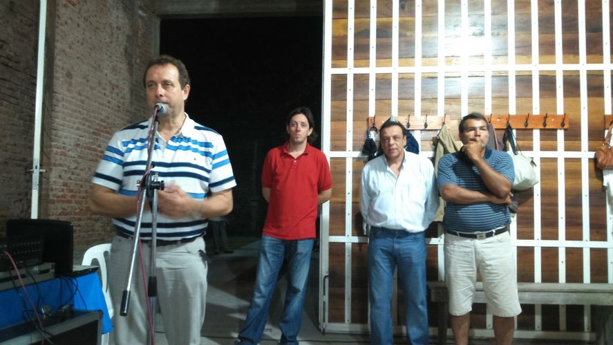 Aldo Morino (izquierda) es delfín político del intendente Osvaldo Cáffaro.