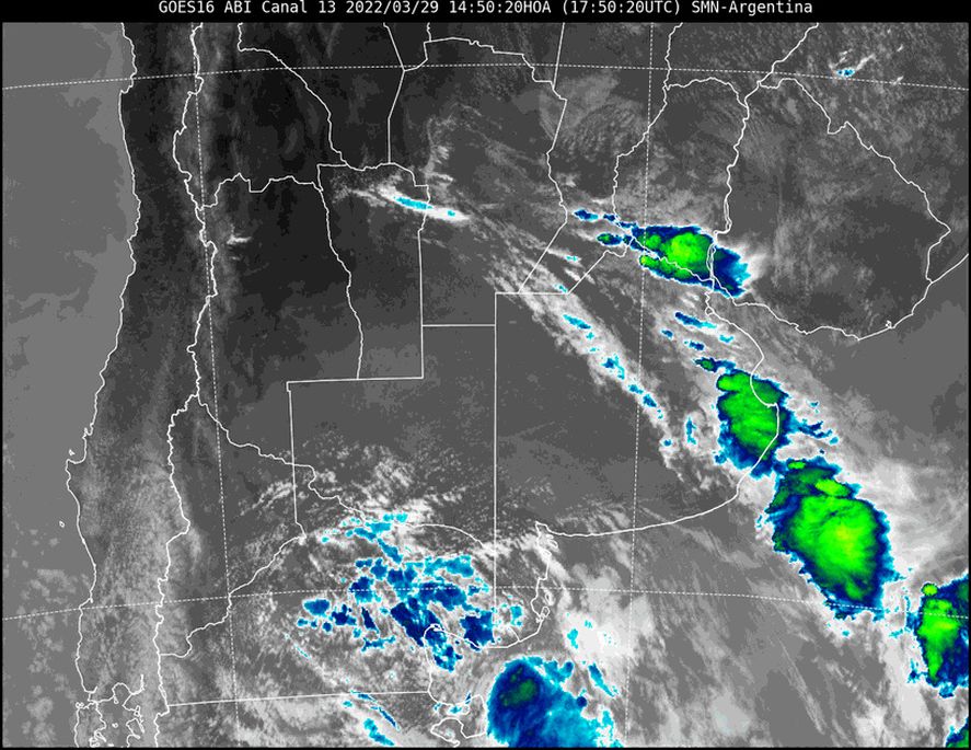 El Servicio Meteorológico Nacional anunció una alerta por tormentas fuertes en parte de la región bonaerense.