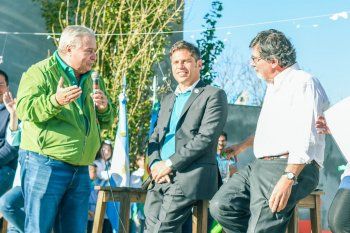 Ricardo Alessandro, intendente de Salto, banca la reelección de Axel Kicillof