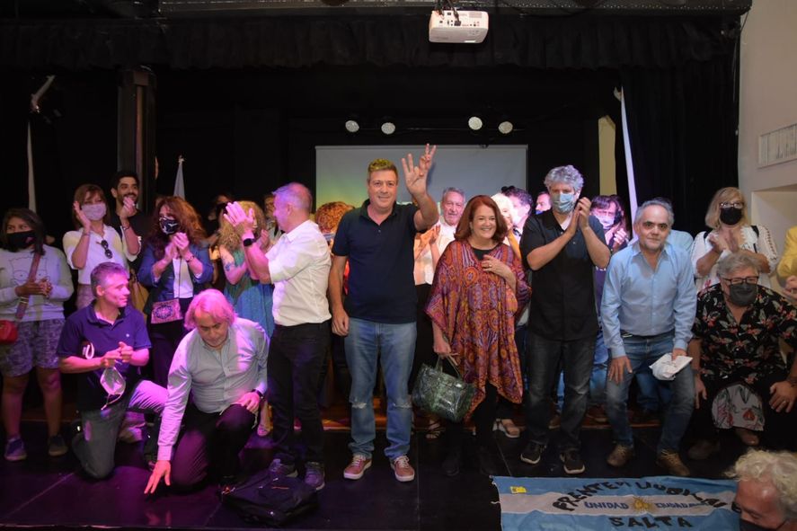 Amado Boudou,  Alicia Castro y Gabriel Mariotto lanzaron "Soberanxs" junto a dirigentes e intelectuales del progresismo