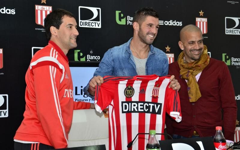 El día del regreso: Andújar, en su presentación en 2015.