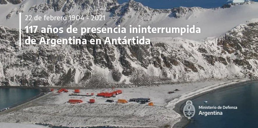 Cada 22 de febrero se conmemora el Día de la Antártida Argentina