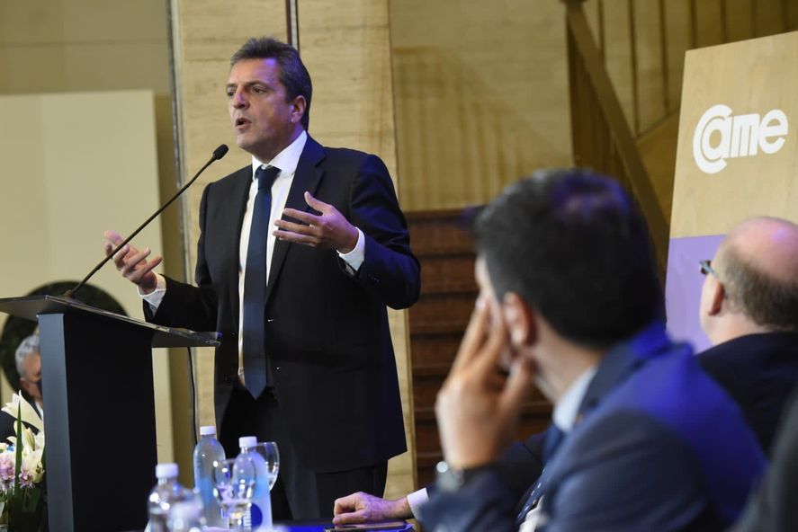 Ante la CAME, Sergio Massa calificó a la inflación como "el veneno más dañino que tiene nuestra economía”