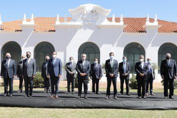 Durante un homenaje a San Martín, Alberto Fernández le mandó un mensaje a Macri