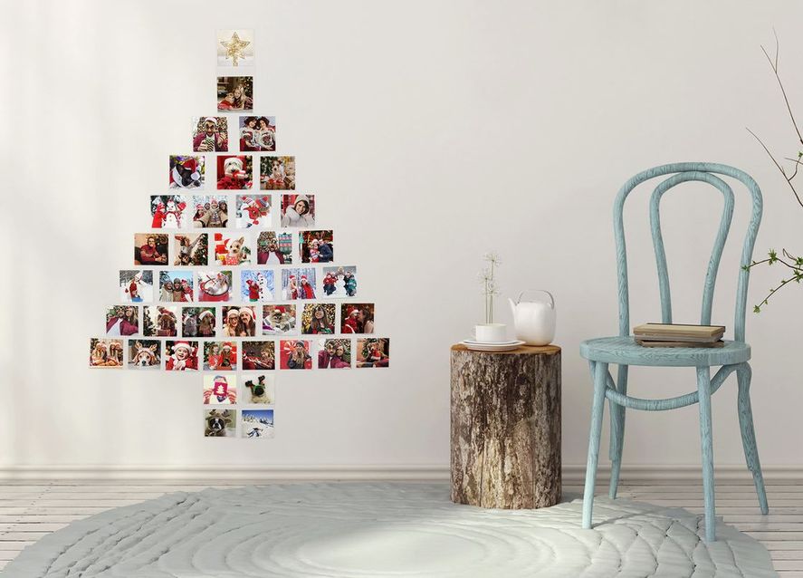 Un árbol de Navidad creado a partir de tus imágenes favoritas.