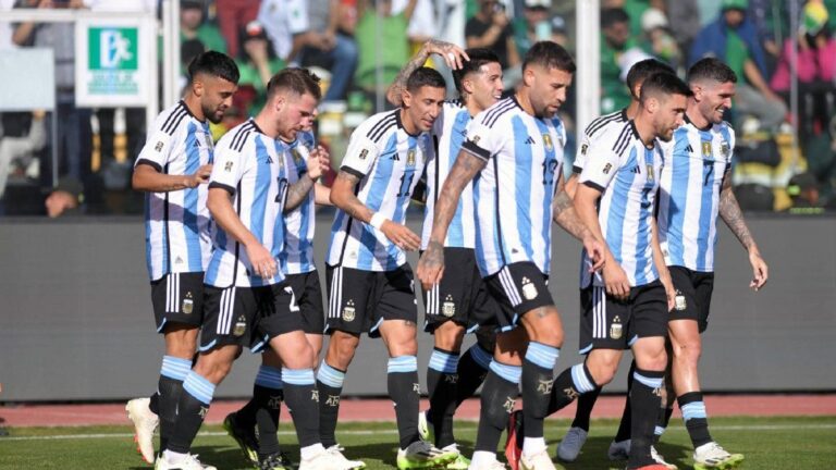 Argentina goleó a Bolivia en las Eliminatorias Sudamericanas