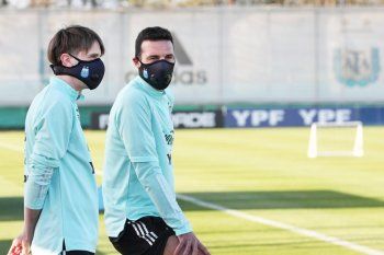 Scaloni tiene dos dudas en el once titular de la Selección Argentina.