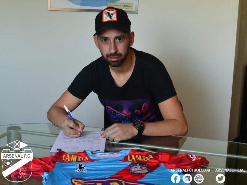 Nicolás Miracco, uno de los refuerzos de Arsenal.