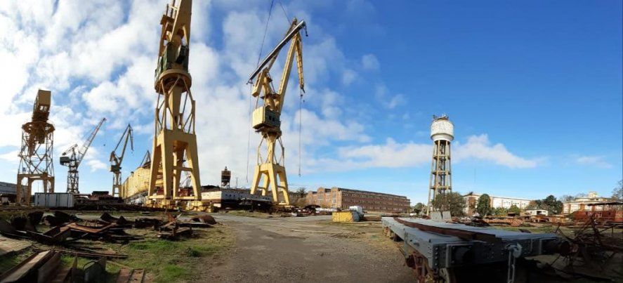Astillero Río Santiago retoma la actividad tras cuatro años de abandono