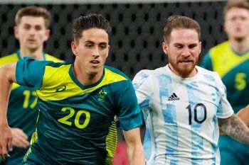 Argentina tuvo un mal partido en su debut en Tokio 2020.