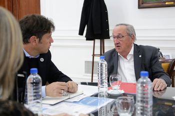 Tandil: Axel Kicillof y Miguel Lunghi avanzan en el proyecto Sans Souci