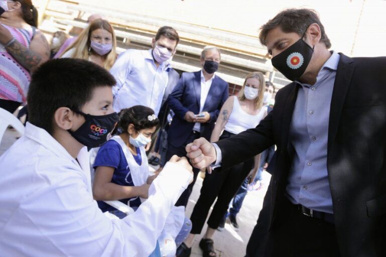 La carta de Axel Kicillof el inicio de las clases