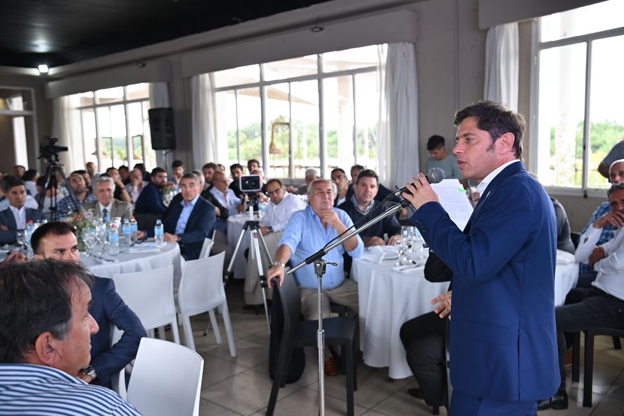Axel Kicillof defendió la obra pública e insistió con la coparticipación: “Hay muchas obras para defender” Axel Kicillof defendió la obra pública e insistió con la coparticipación: “Hay muchas obras para defender”