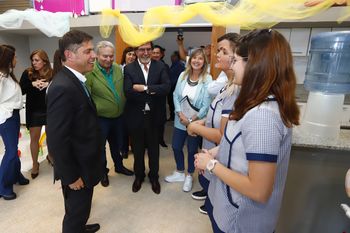 Axel Kicillof inauguró el primer jardín de gestión pública