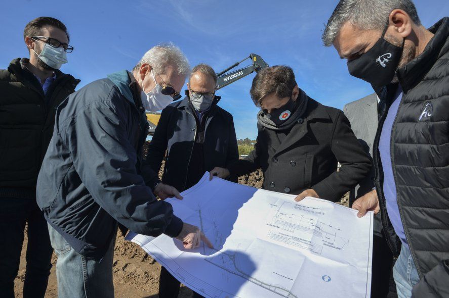 Axel Kicillos anunció las obras del FIM