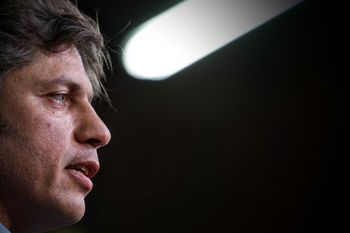 El gobernador Axel Kicillof se refirió a las paritarias y advirtió que sin coparticipación serán imposibles.
