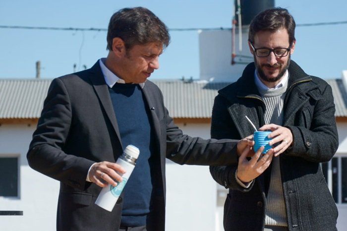 Agustín Simone acompañó a Axel Kicillof desde antes de que asuma como gobernador de la provincia de Buenos Aires.