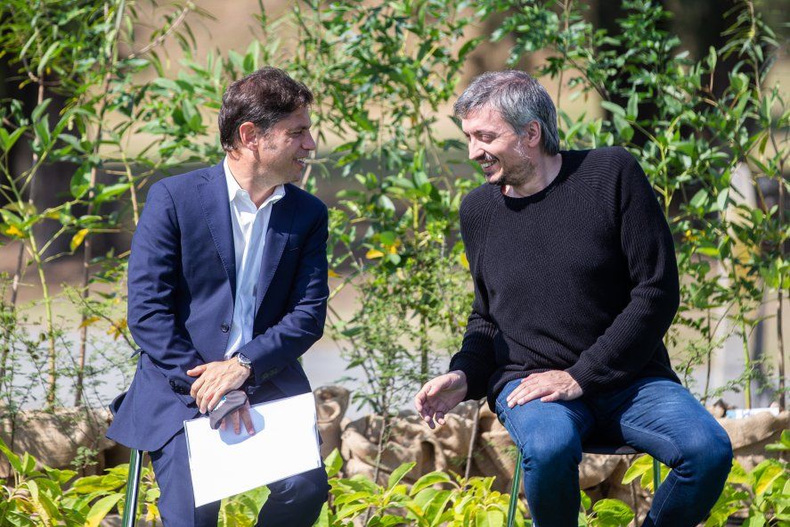 Axel Kicillof y Máximo Kirchner, tensión en la Provincia