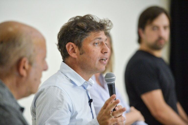 Axel Kicillof: “En la Provincia el candidato es el proyecto, yo tengo uno”