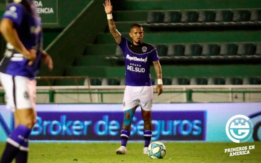 Víctor Ayala en Gimnasia en la Copa Diego Maradona