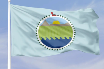 Lobería eligió la bandera que representa al distrito.