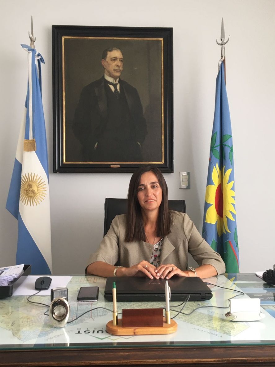Beatriz Díaz, una de las intendentas que asumió por un corto plazo. En su caso, en Tornquist