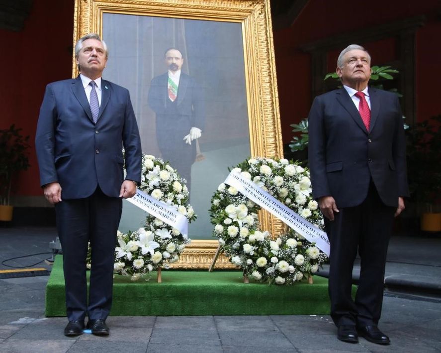 López Obrador jugará con candidato propio y eso modificó la estrategia de Alberto Fernández. Foto Presidencia de México.