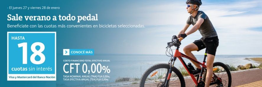 Este viernes es la fecha límite para aprovechar el descuento de Banco Nación
