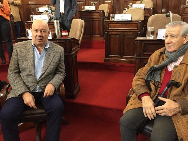 Jorge, hermano de Carlos Bilardo en la declaración de ciudadano ilustre de La Plata