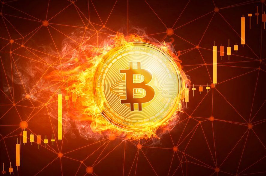 En seis meses el bitcoin pasó de valer 11mil dólares a superar la barrera de los 60 mil
