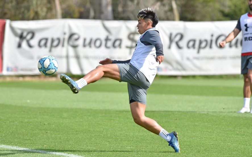 Sarmiento, uno de los juveniles ya afianzados en Estudiantes.