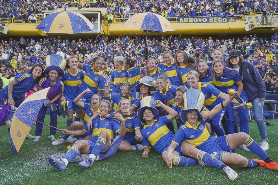 El fútbol femenino de Boca conquistó el título en el torneo 2022.