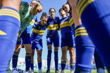 Boca consiguió una victoria clave en la Final de ida en el fútbol femenino de AFA. (Foto: prensa Boca)