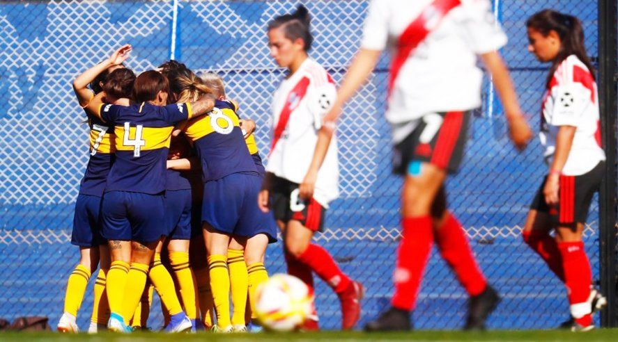 Boca manda en el historial frente a River en el fútbol femenino.
