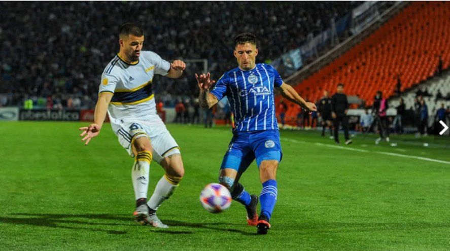 Boca le ganó a Godoy Cruz y es el líder de la Liga Profesional