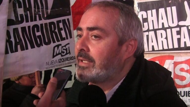Alejandro Bodart, candidato a diputado nacional: “Hoy en el Frente de Izquierda no hay un espacio para los independientes”
