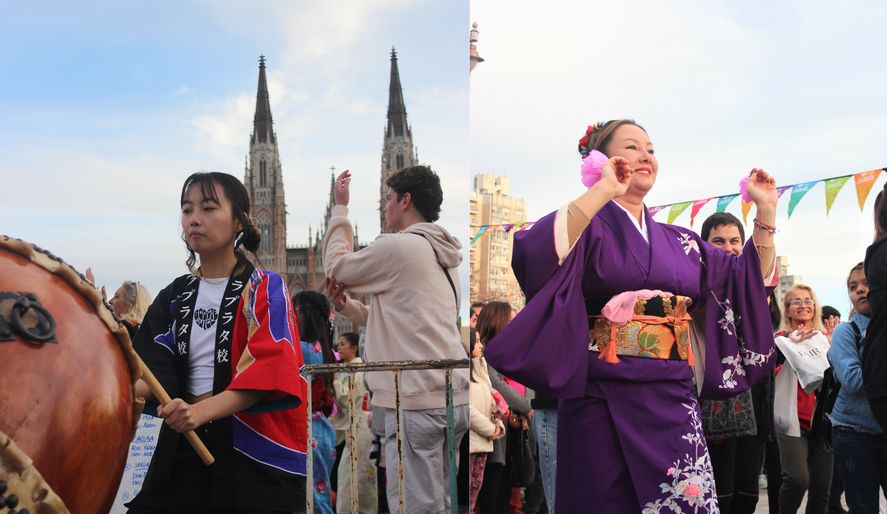 Experimentados y público en general se animaron a bailar ritmo oriental 