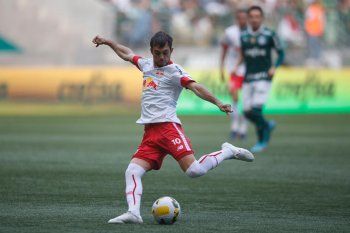 Bragantino no pudo con Palmeiras. El martes recibirá a Estudiantes (Foto: Prensa Bragantino).