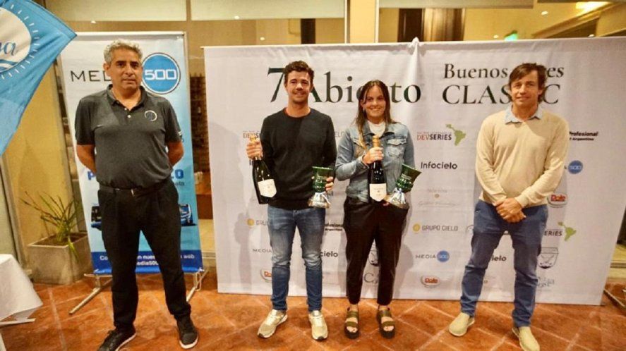 Golf - Premiación del séptimo abierto Buenos Aires Classic