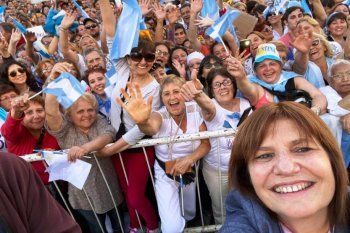 Bullrich es una promotora de las marchas en cuarentena. Un grupo de abogados fue sobreseído