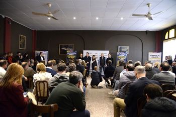 Patricia Bullrich presentó su tropa de precandidatos bonaerenses sin tierra