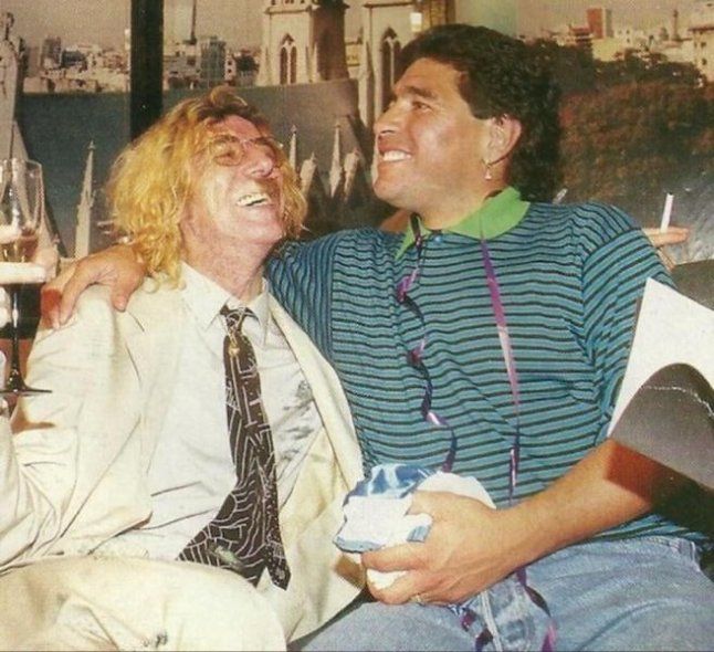 Amor total: Charly y Diego siempre fueron felices uno al lado de otro.