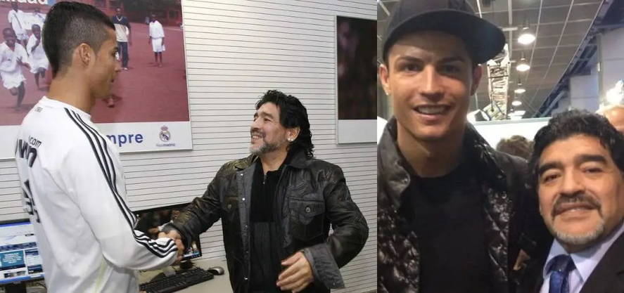 CR7 y su devoción por Diego: ¿Se animará el Bicho a jugar la Copa Libertadores en la club y la cancha que vio crecer a Maradona?