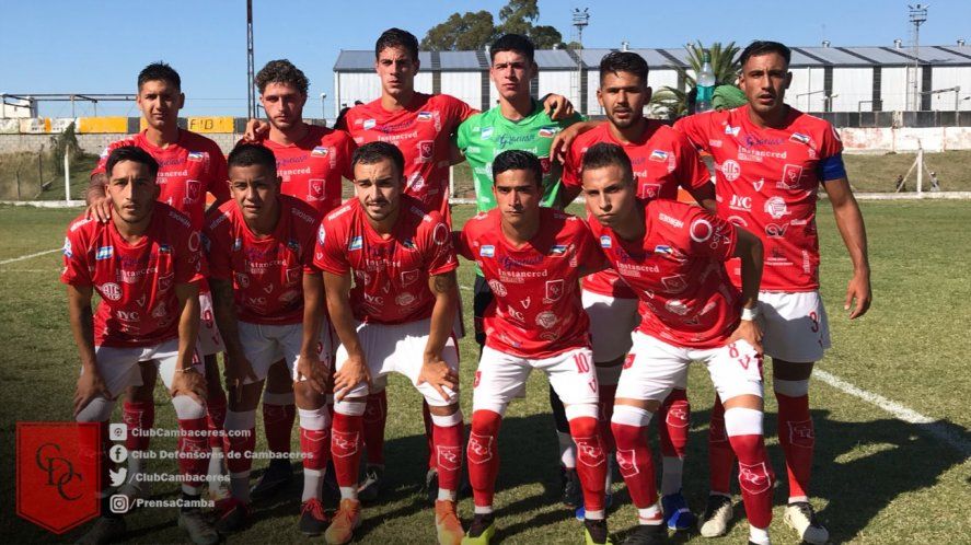 Equipo de Cambaceres que perdió ante Atlas