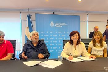 Partiarias: Camioneros cerró un aumento de 107%