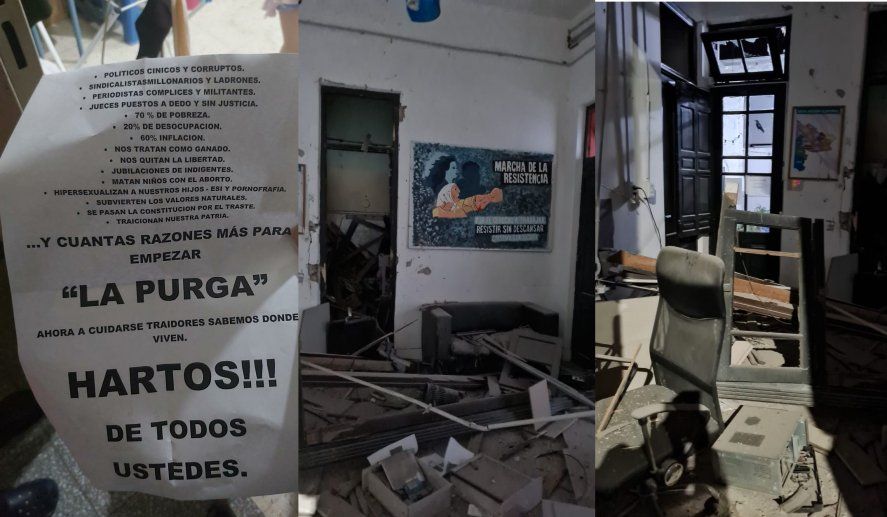 Wado De Pedro habló sobre el atentado contra La cámpora en Bahía Blanca