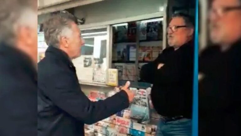 Hablamos con “Mingo” y Marisol, canillitas de Ituzaingó que le negaron el saludo a Macri