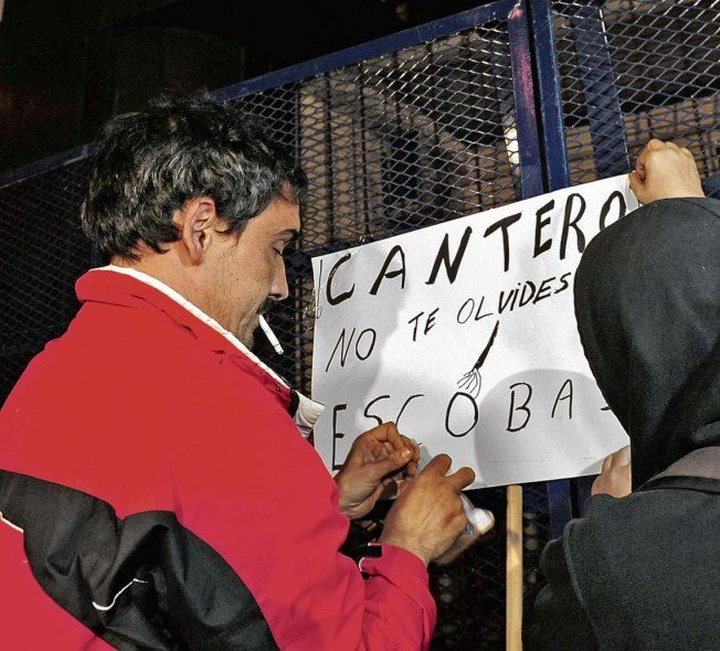 Bebote Álvarez es el jefe de la barra de Independiente que Cantero quiso erradicar, algo que parece inviable en el fútbol argentino.